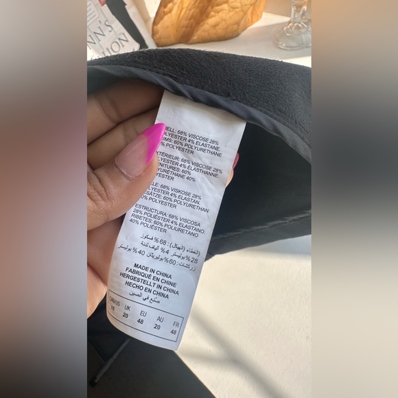 Leather cardigan/Blazer us16 - Picture 9 of 16